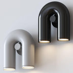 Nivara ABS Wall Lamp-Moonnatur