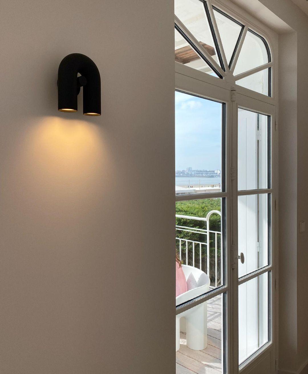 Nivara ABS Wall Lamp-Moonnatur