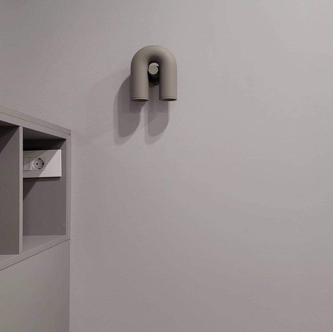 Nivara ABS Wall Lamp-Moonnatur