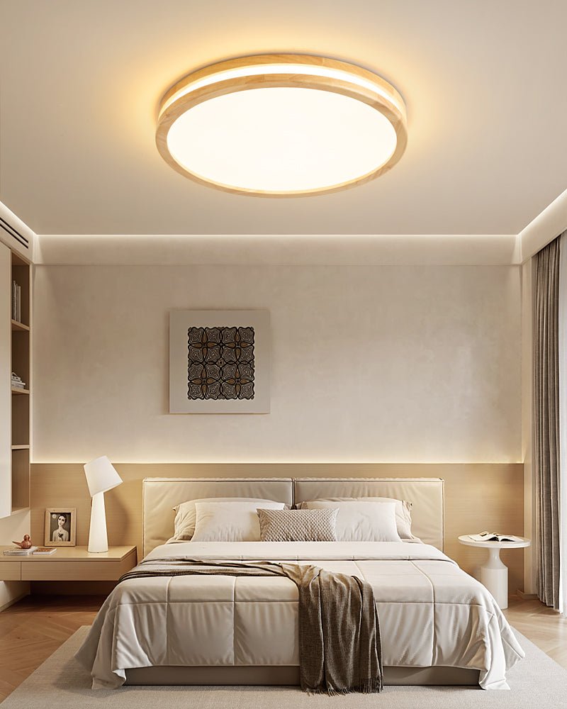 Norrenina Wood Ceiling Light-Moonnatur