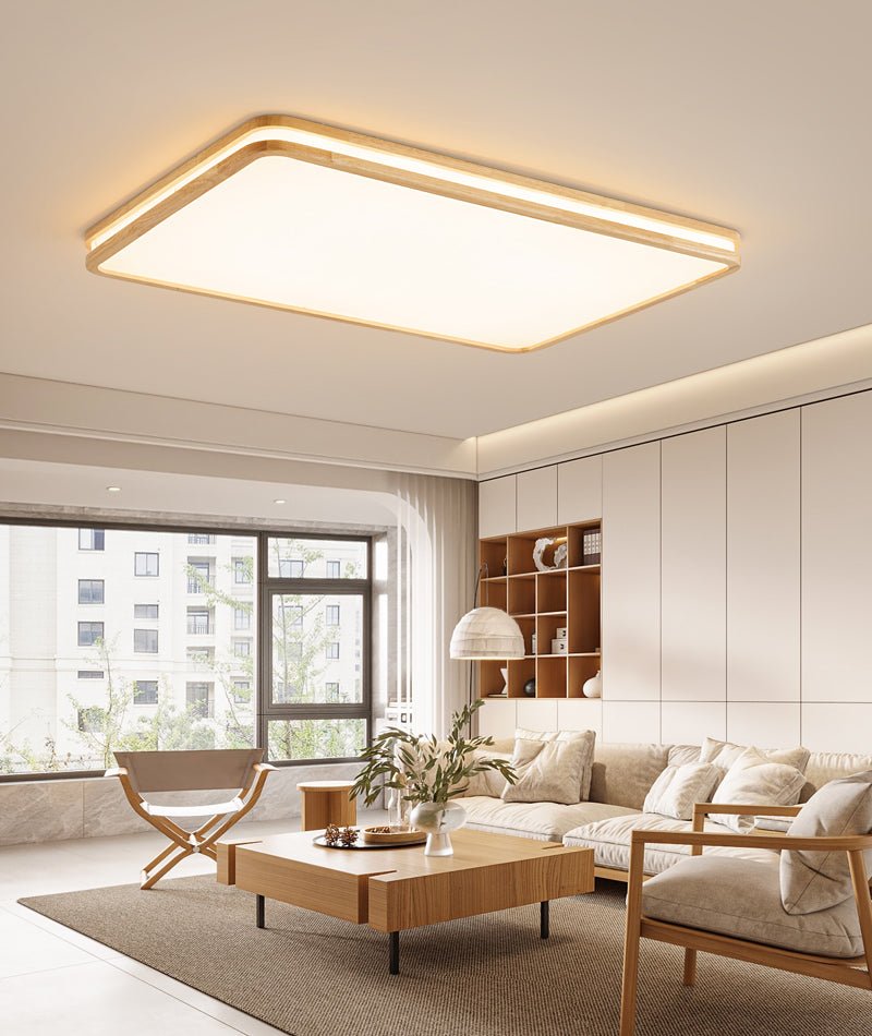 Norrenina Wood Ceiling Light-Moonnatur