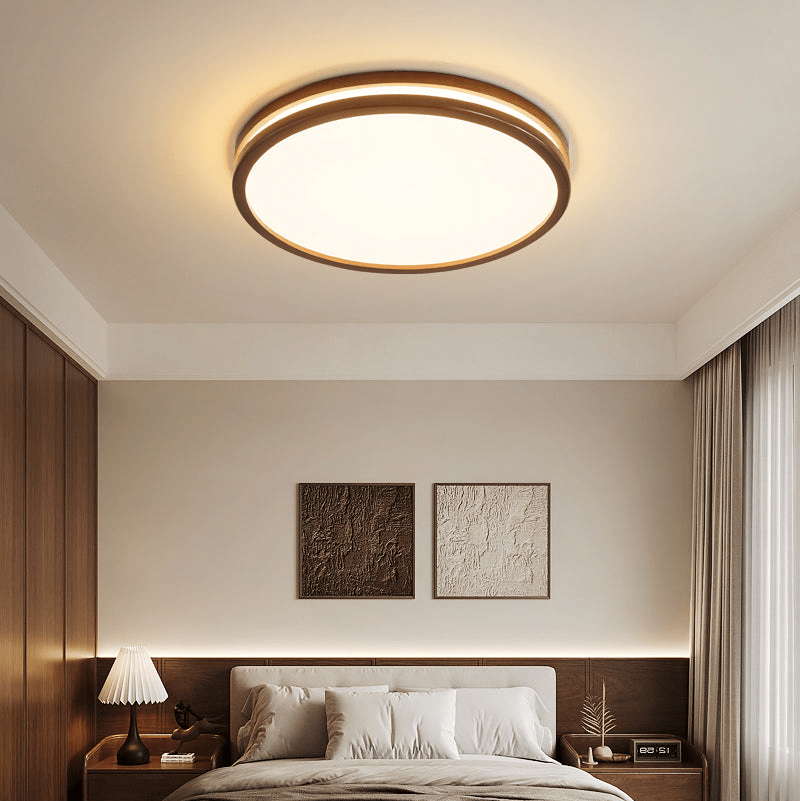 Norrenina Wood Ceiling Light-Moonnatur