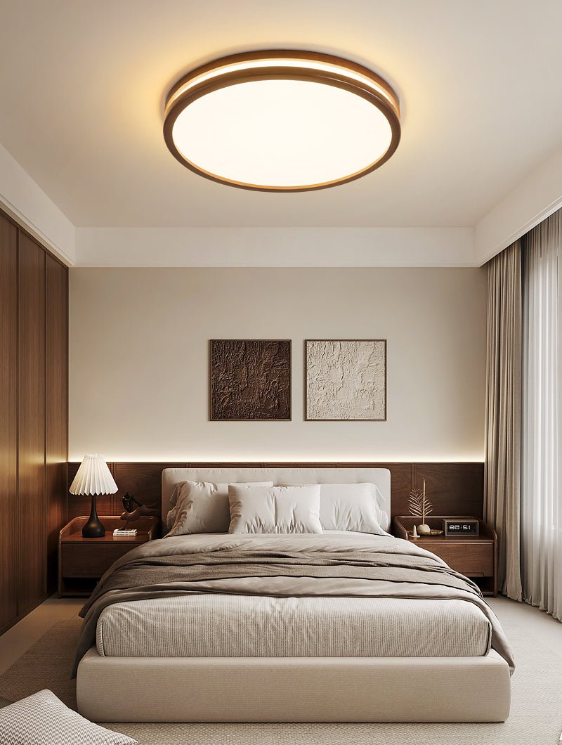 Norrenina Wood Ceiling Light-Moonnatur
