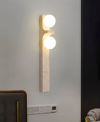 Yardenfield Travertine Wall Light-Moonnatur