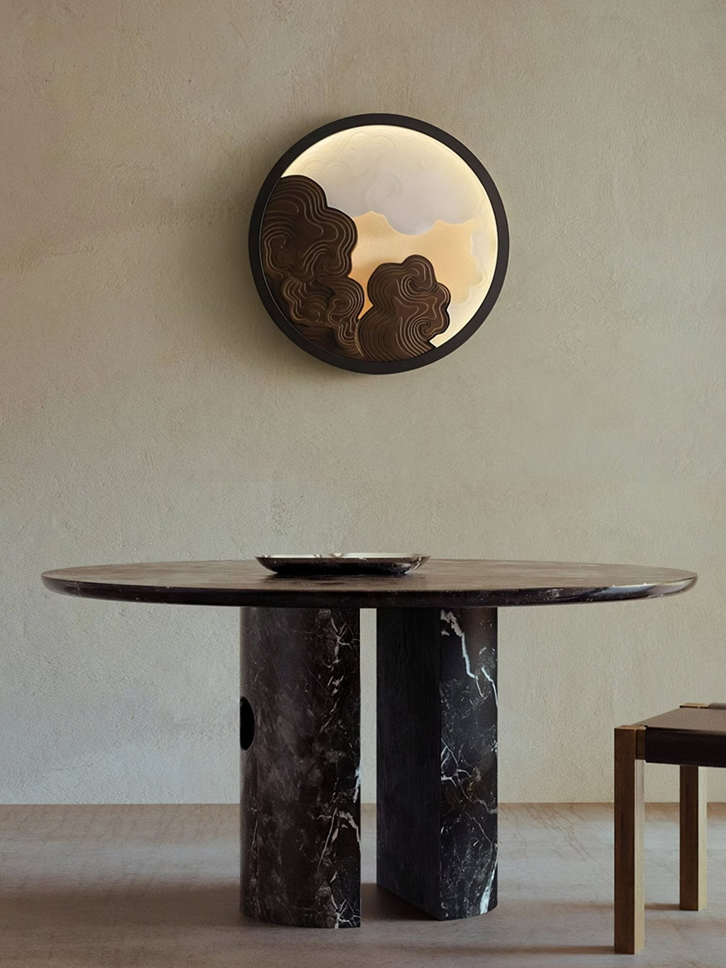 Ordelelia Wood Wall Light-Moonnatur