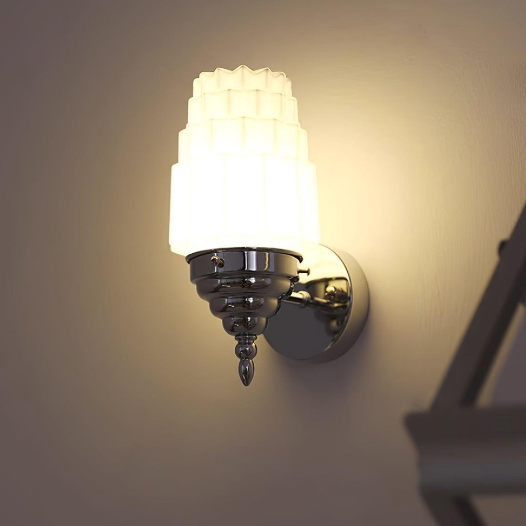 Norrelorie Glass Wall Light-Moonnatur