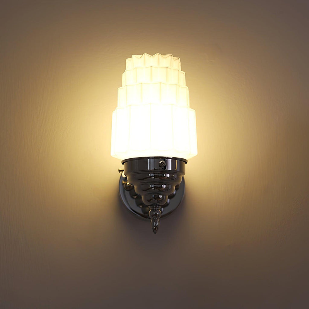 Norrelorie Glass Wall Light-Moonnatur