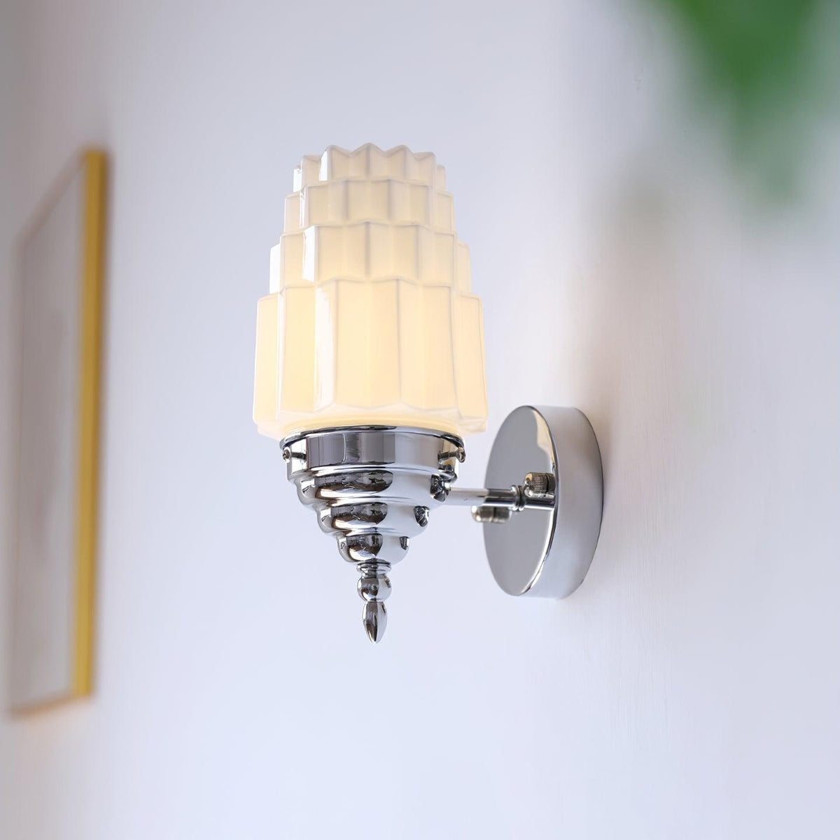 Norrelorie Glass Wall Light-Moonnatur