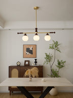 Ronara Wood Chandelier-Moonnatur