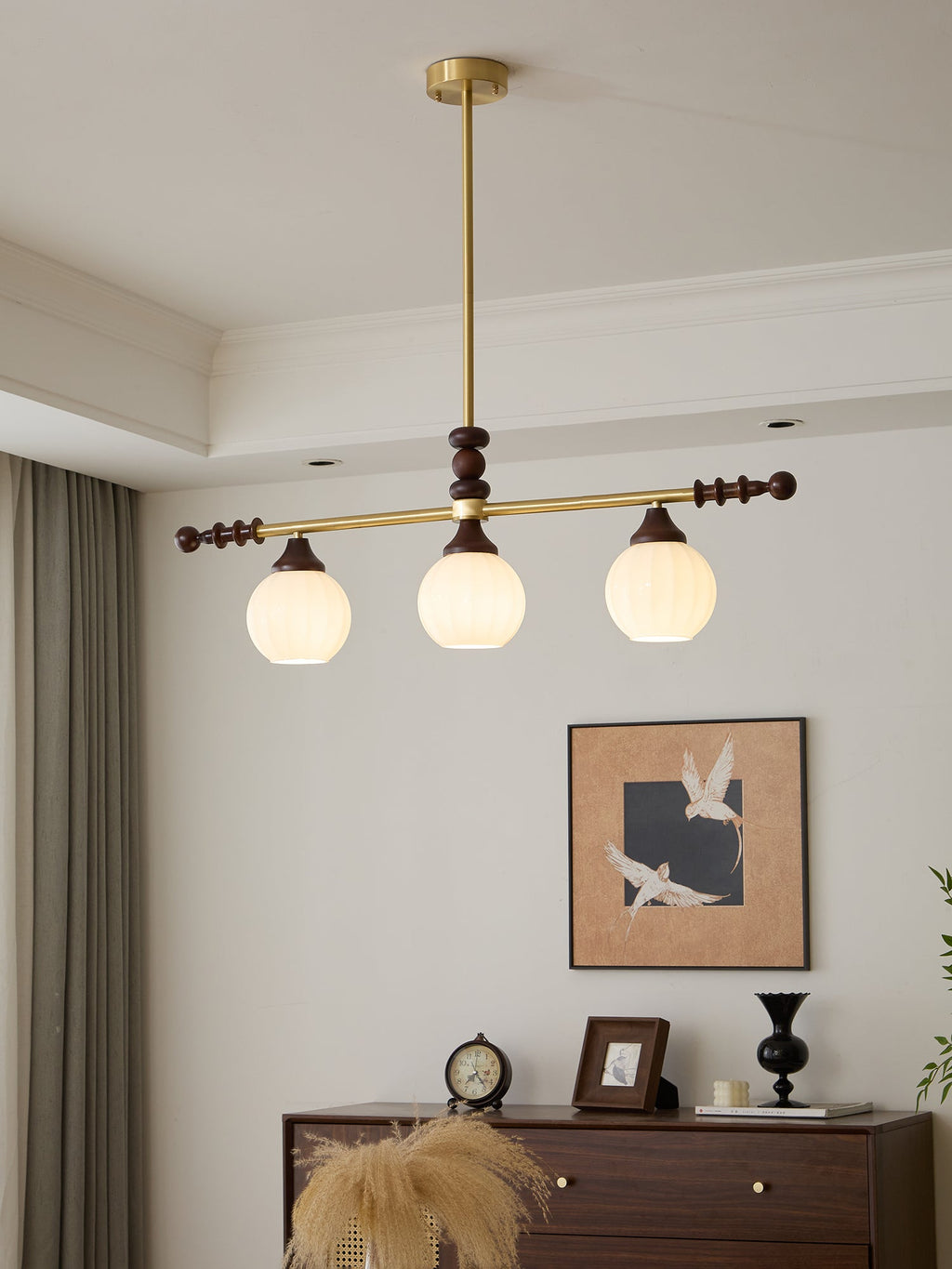 Ronara Wood Chandelier-Moonnatur