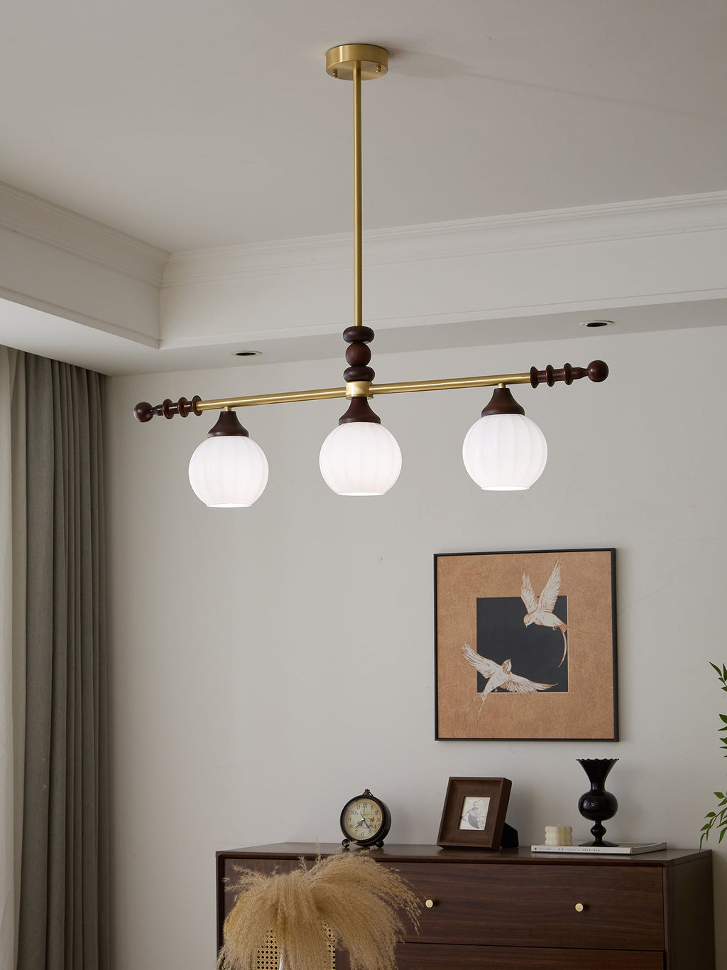 Ronara Wood Chandelier-Moonnatur
