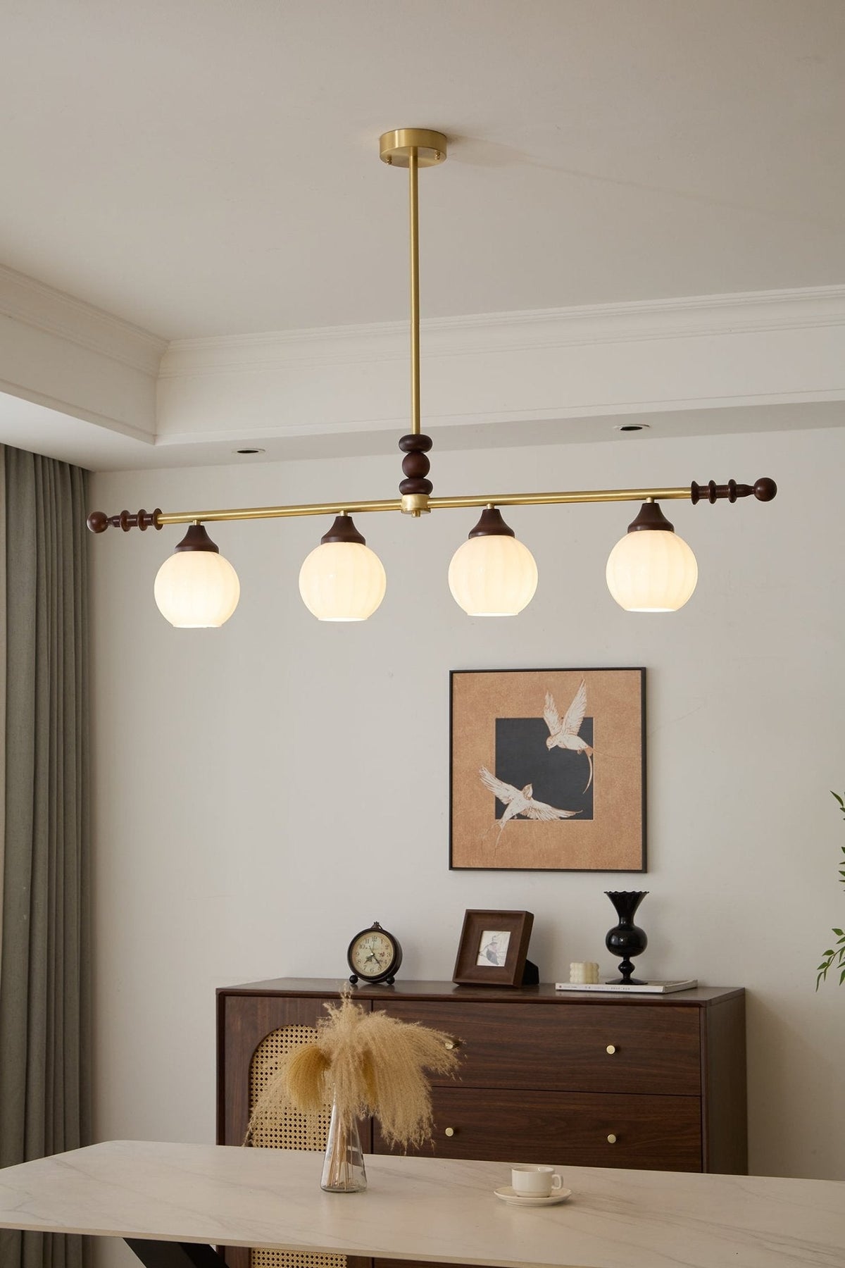 Ronara Wood Chandelier-Moonnatur