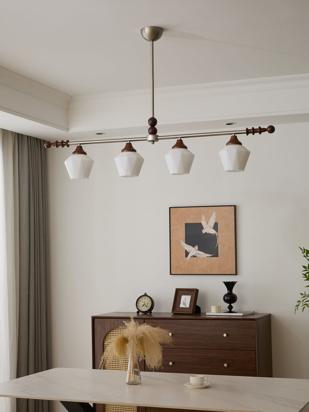 Ronara Wood Chandelier-Moonnatur