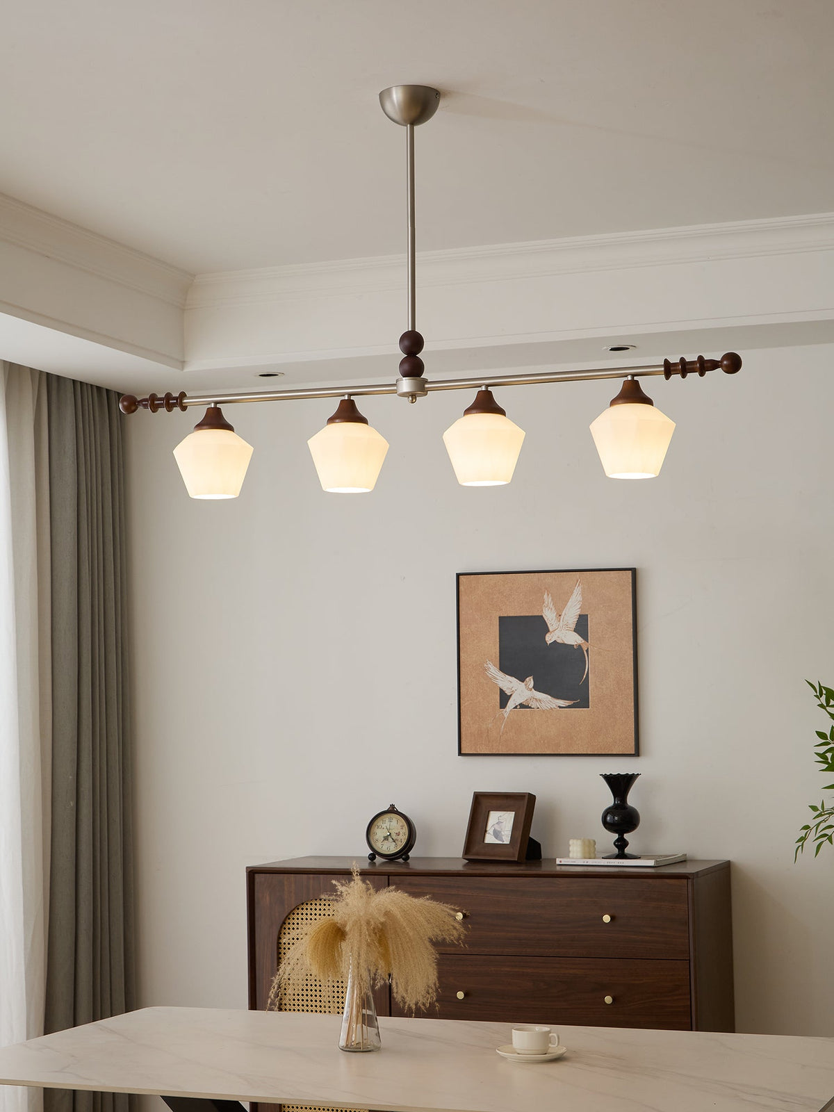 Ronara Wood Chandelier-Moonnatur