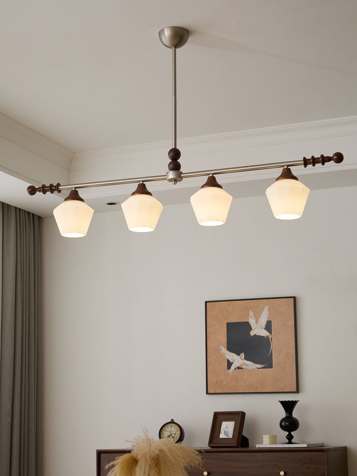 Ronara Wood Chandelier-Moonnatur