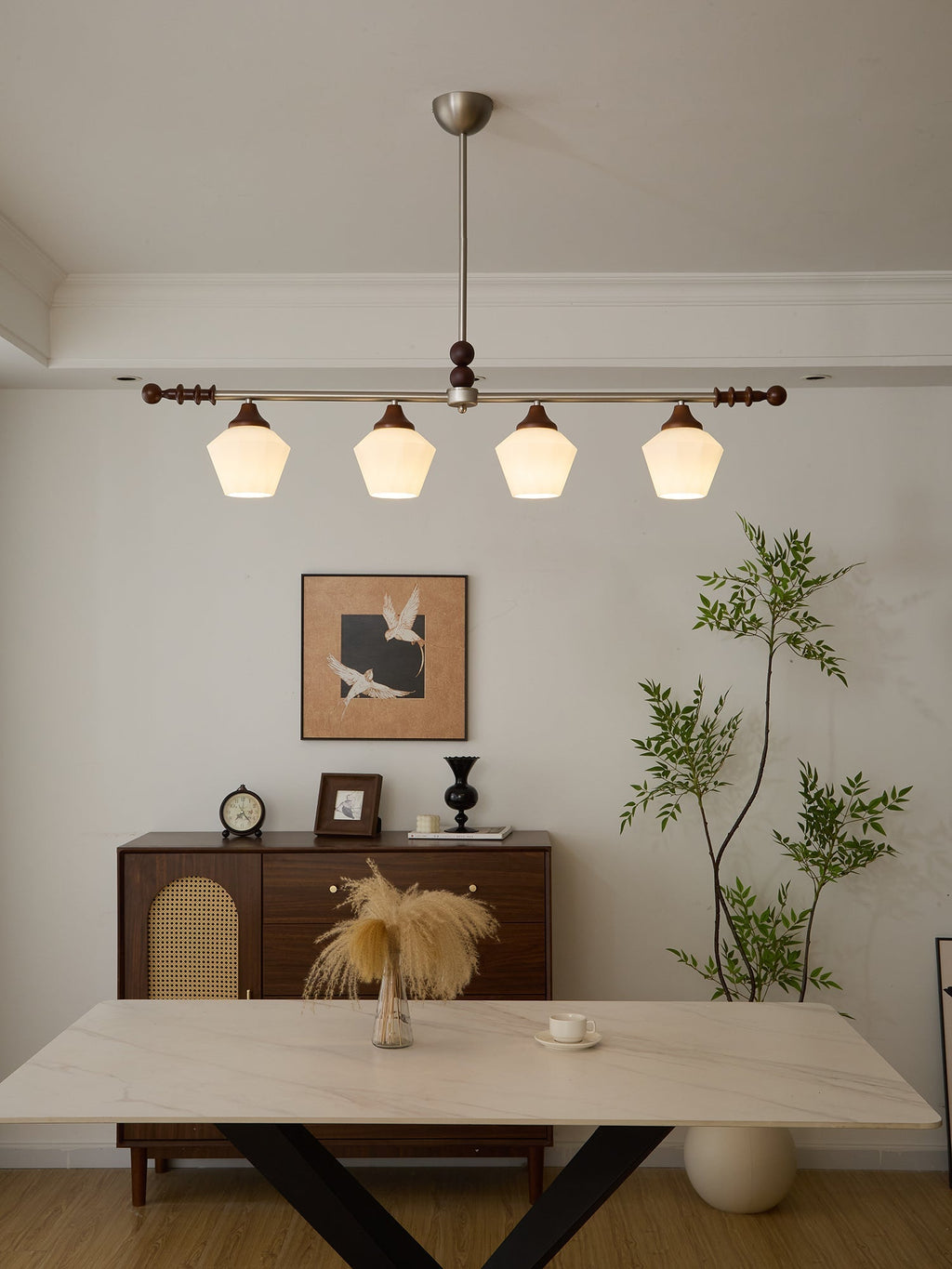 Ronara Wood Chandelier-Moonnatur