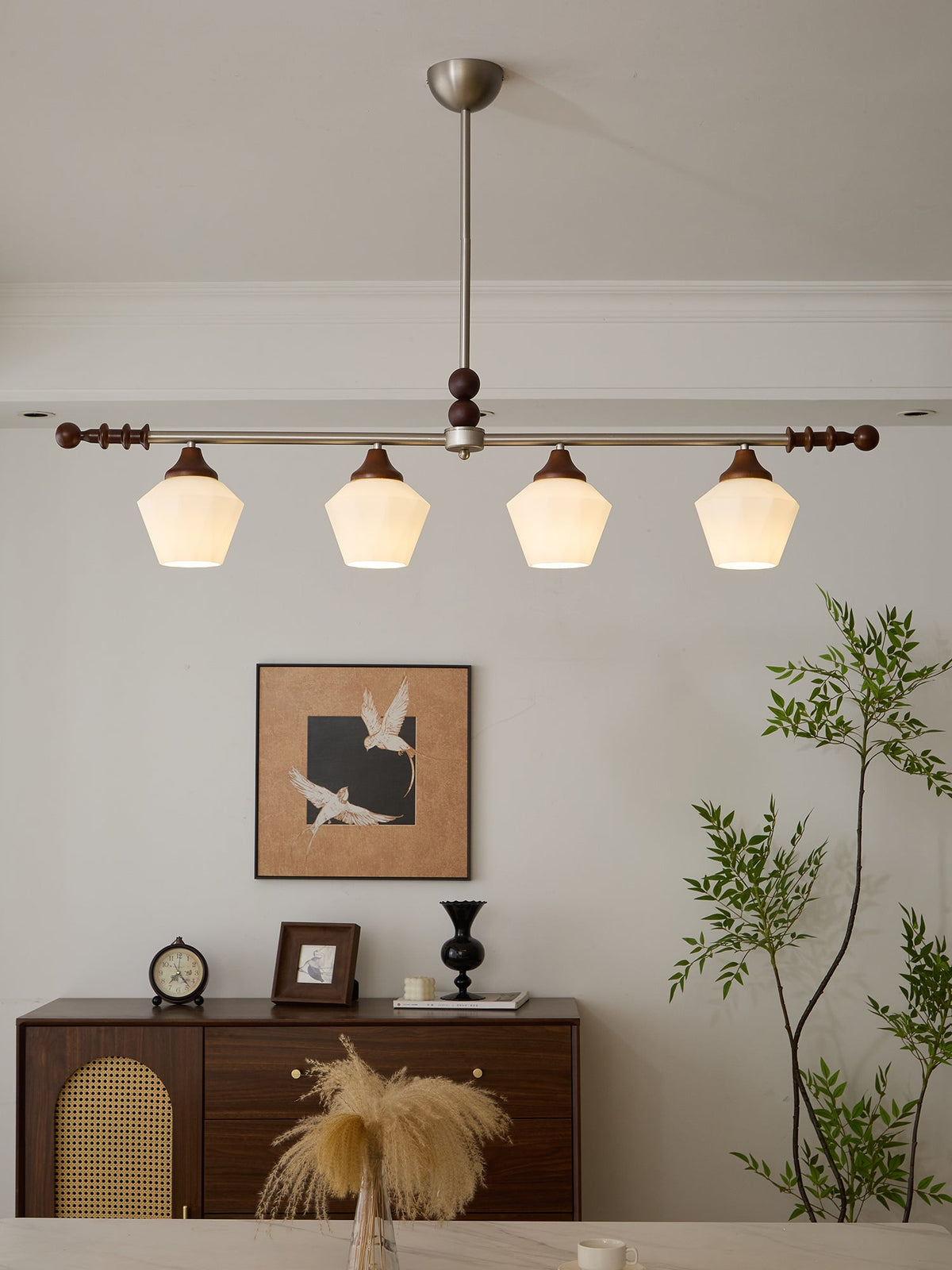 Ronara Wood Chandelier-Moonnatur