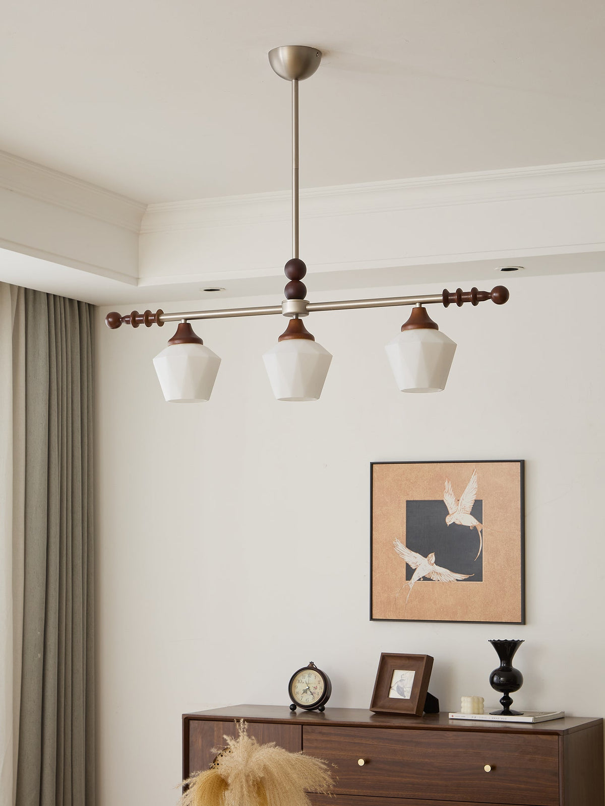 Ronara Wood Chandelier-Moonnatur