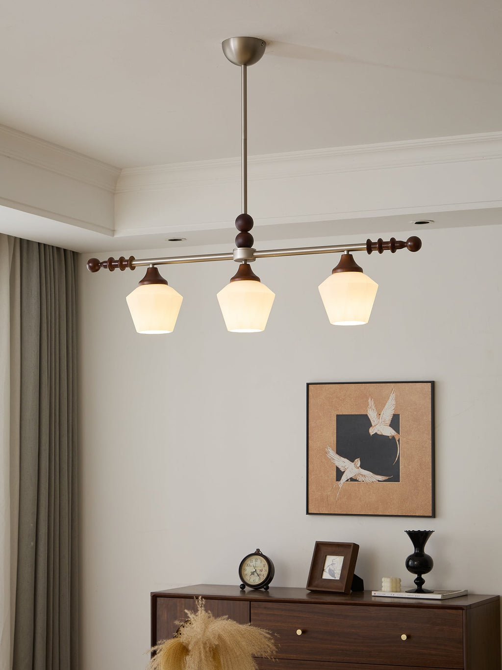 Ronara Wood Chandelier-Moonnatur