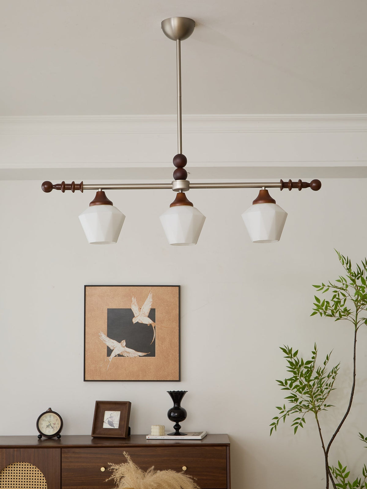 Ronara Wood Chandelier-Moonnatur