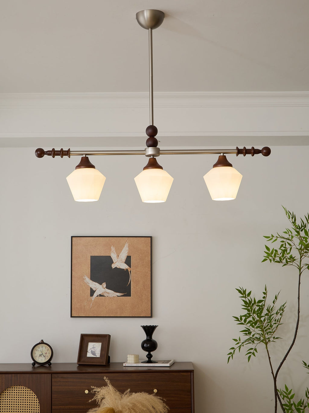 Ronara Wood Chandelier-Moonnatur