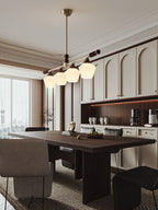 Ronara Wood Chandelier-Moonnatur