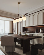 Ronara Wood Chandelier-Moonnatur