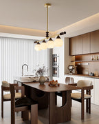 Ronara Wood Chandelier-Moonnatur