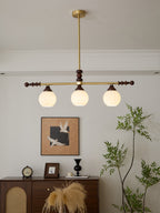 Ronara Wood Chandelier-Moonnatur