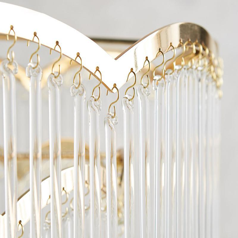 Idriseth Glass Chandelier-Moonnatur