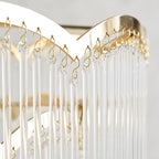 Idriseth Glass Chandelier-Moonnatur