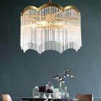 Idriseth Glass Chandelier-Moonnatur