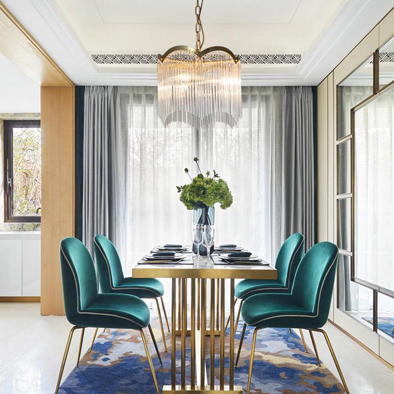Idriseth Glass Chandelier-Moonnatur