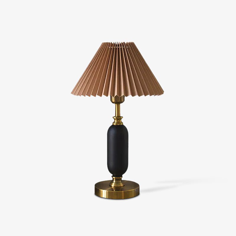 Amberelle Fabric Table Lamp-Moonnatur