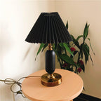 Amberelle Fabric Table Lamp-Moonnatur