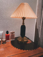 Amberelle Fabric Table Lamp-Moonnatur