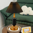 Amberelle Fabric Table Lamp-Moonnatur