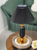 Amberelle Fabric Table Lamp-Moonnatur