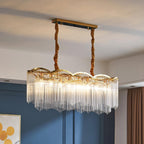 Idriseth Glass Chandelier-Moonnatur