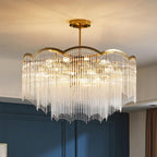 Idriseth Glass Chandelier-Moonnatur