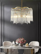 Idriseth Glass Chandelier-Moonnatur
