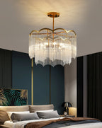 Idriseth Glass Chandelier-Moonnatur