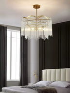 Idriseth Glass Chandelier-Moonnatur
