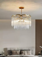 Idriseth Glass Chandelier-Moonnatur