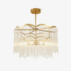 Idriseth Glass Chandelier-Moonnatur