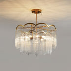 Idriseth Glass Chandelier-Moonnatur