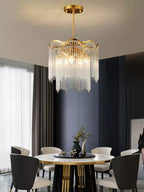 Idriseth Glass Chandelier-Moonnatur
