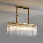 Idriseth Glass Chandelier-Moonnatur