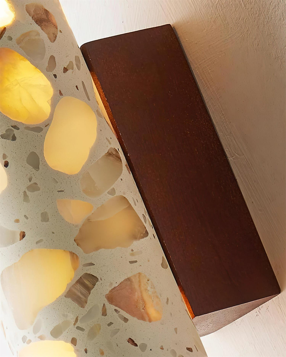 Dorrenenelle Terrazzo Wall Light-Moonnatur