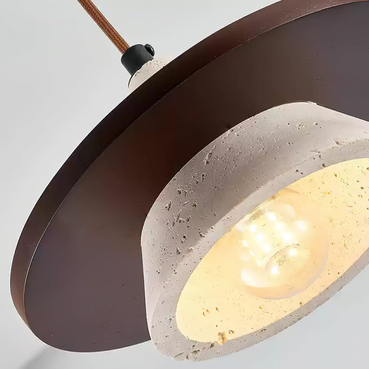 Laderley Travertine Pendant Light-Moonnatur